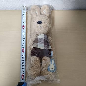 Amazon.co.jp: ルシュクル うさぎ ぬいぐるみ 白 茶 2個セット